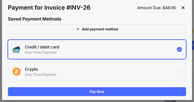 Paymenter payment gateway instant payouts